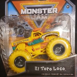 El Toro Loco Yellow Monstet Jam Series 37 Truck 1/64